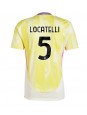 Billige Juventus Manuel Locatelli #5 Bortedrakt 2024-25 Kortermet